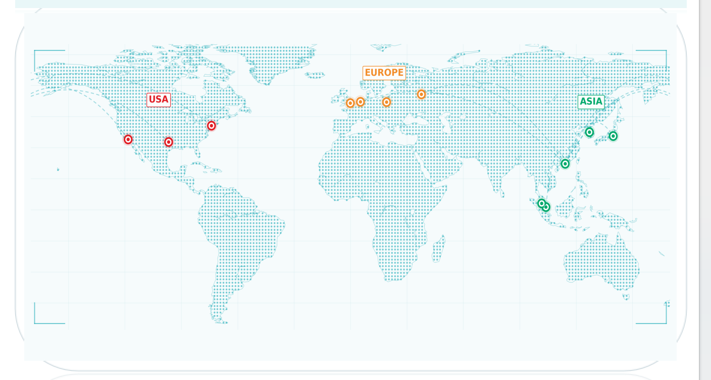 Tegene Robot global layout map